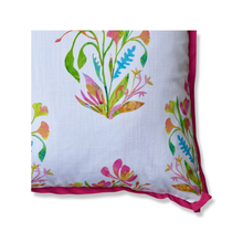 Load image into Gallery viewer, Primorosa White/Pink 22x22