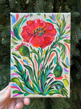 Load image into Gallery viewer, Poppy (August Birth Month Flowers)
