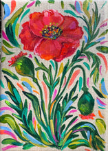 Load image into Gallery viewer, Poppy (August Birth Month Flowers)