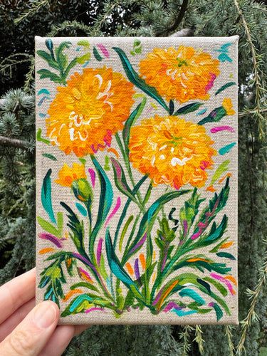 Marigolds-(October Birth Month Flowers)