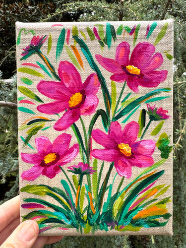 Deep Pink Cosmos - (October Birth Month Flowers)