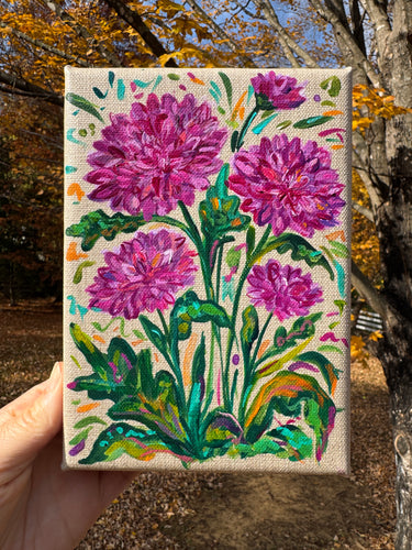 Purple Chrysanthemum- November Birth Month Flower