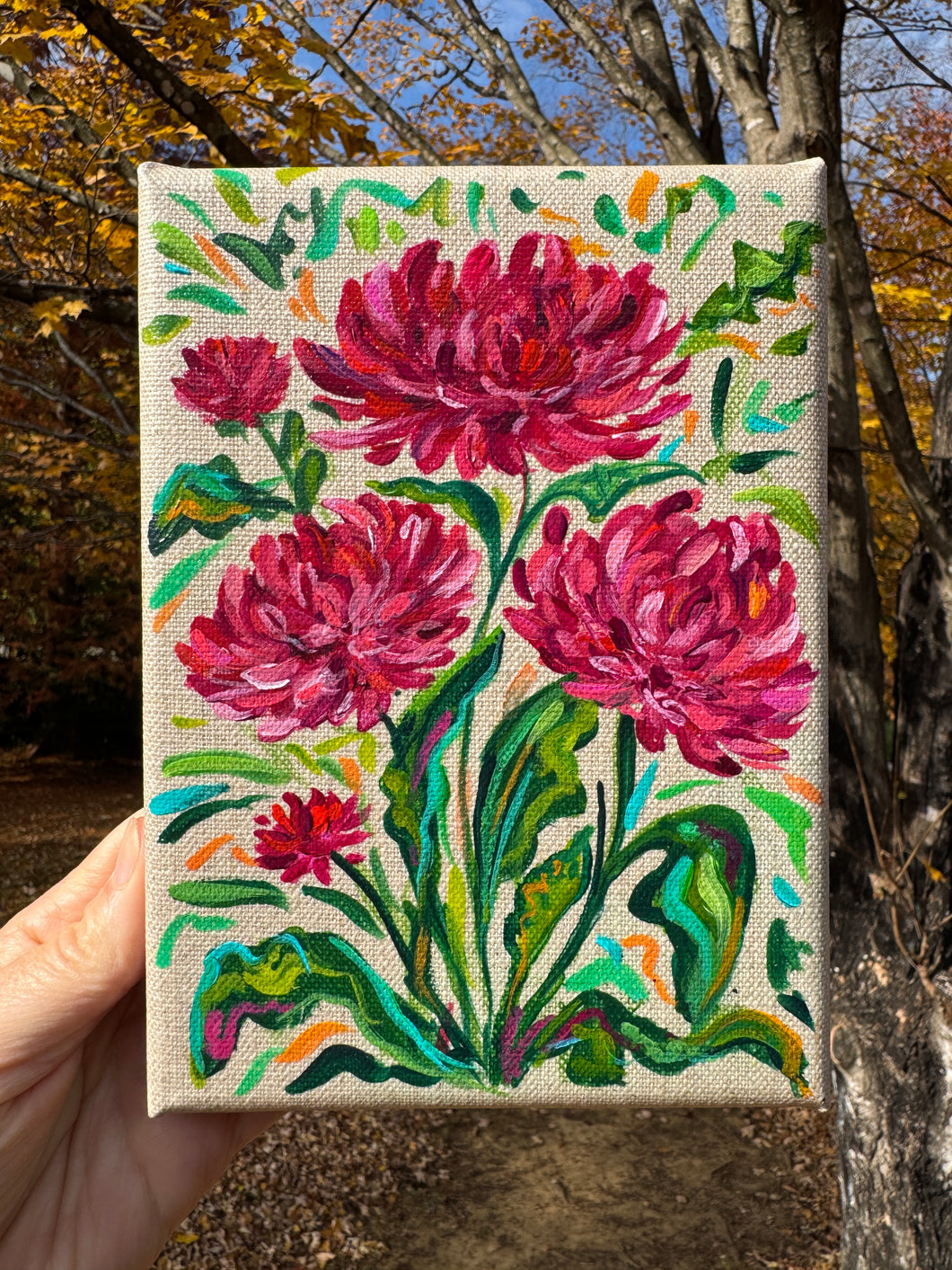 Burgundy Chrysanthemum- November Birth Month Flowers