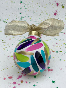 Ceramic Ball Ornament