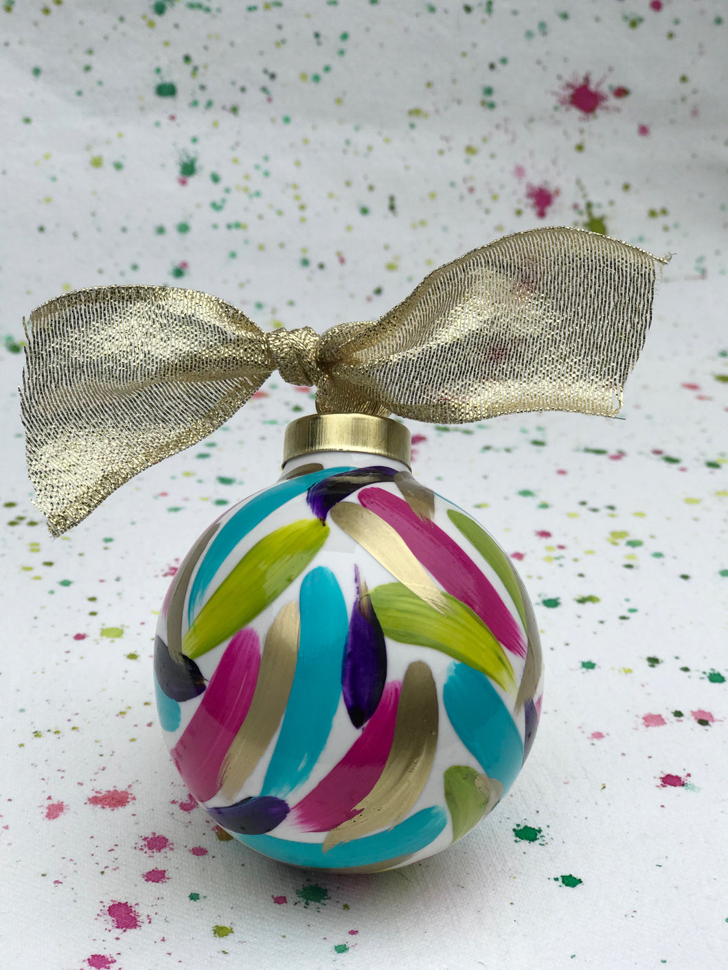 Ceramic Ball Ornament